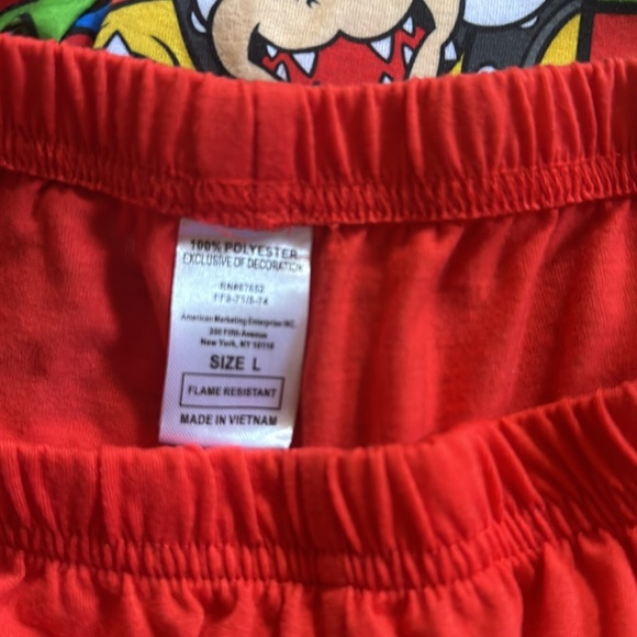 Super Mario Boy’s 2 piece Pajama Set - Picture 5 of 11